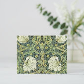 Pimpernel Poppies Floral Pattern William Morris Briefkaart (Staand voorkant)