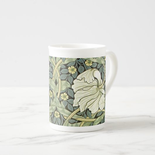 Pimpernel Poppies Pattern William Morris Porselein Kop (Voorkant rechts)