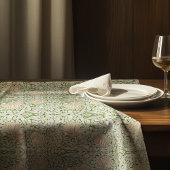 Pimpernel Sage Green Blush William Morris Floral Tafelkleed