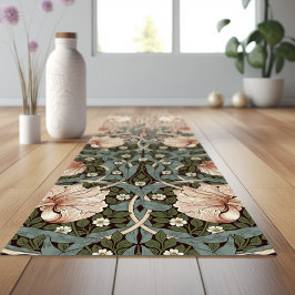 Pimpernel Sage Green & Dusty Pink William Morris Yogamat