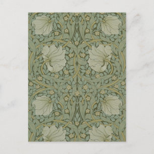 Pimpernel van William Morris  Floral Textile Briefkaart