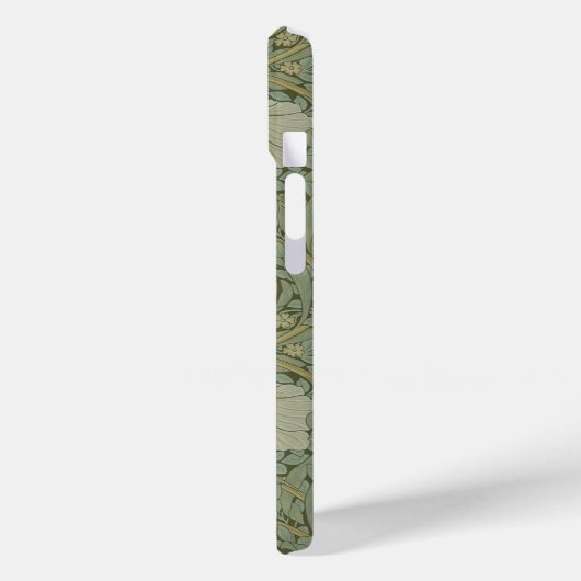 Pimpernel van William Morris  Floral Textile Case-Mate iPhone Case (Achterkant / Links)