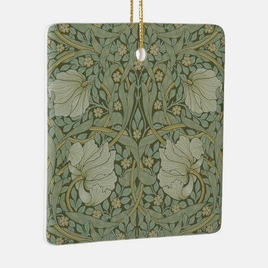Pimpernel van William Morris  Floral Textile Keramisch Ornament (Rechts)