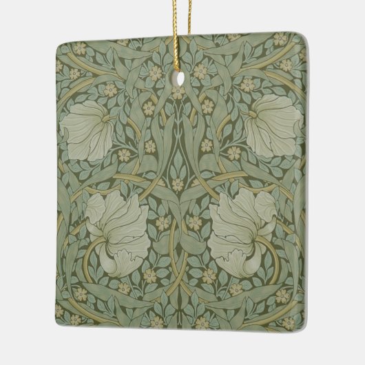 Pimpernel van William Morris  Floral Textile Keramisch Ornament (Links)