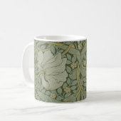 Pimpernel van William Morris  Floral Textile Koffiemok (Voorkant links)