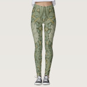 Pimpernel van William Morris  Floral Textile Leggings (Voorkant)