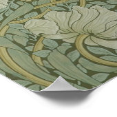 Pimpernel van William Morris Floral Textile Poster (Hoek)