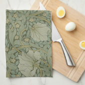 Pimpernel van William Morris  Floral Textile Theedoek (Quarter Fold)