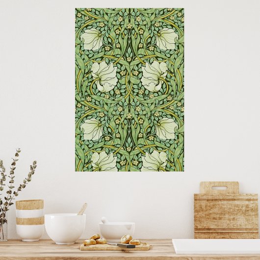 Pimpernel van William Morris Poster (Keuken)