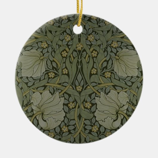 'Pimpernel' wallpapierontwerp, 1876 Keramisch Ornament (Voorkant)