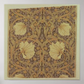 'Pimpernel' wallpapierontwerp, 1876 Poster (Voorkant)