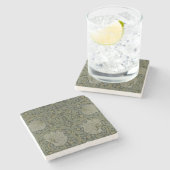 'Pimpernel' wallpapierontwerp, 1876 Stenen Onderzetter (Zijkant)