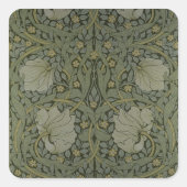 'Pimpernel' wallpapierontwerp, 1876 Vierkante Sticker (Voorkant)