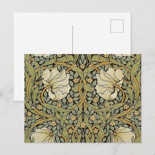 Pimpernel William Morris Briefkaart (Voorkant / Achterkant)