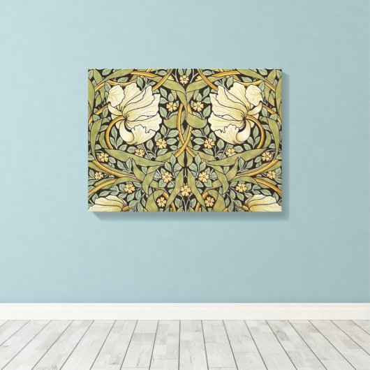 Pimpernel William Morris Canvas Afdruk (Insitu (Houten vloer))