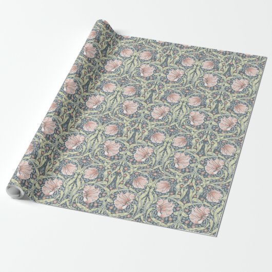 Pimpernel William Morris - Cool Soft Tones Wrappin Cadeaupapier (Uitgerold)