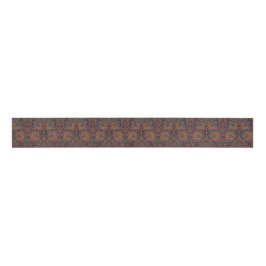 Pimpernel William Morris - Donkerbruine Grosgrain  Grosgrain Lint
