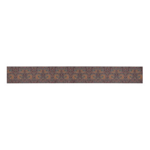 Pimpernel William Morris - Donkerbruine Grosgrain  Grosgrain Lint