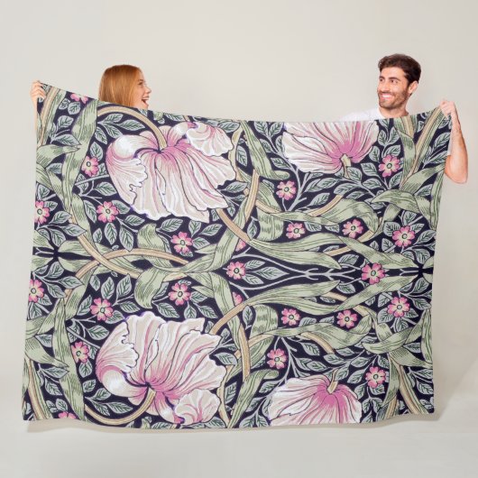 Pimpernel, William Morris Fleece Deken (In situ)