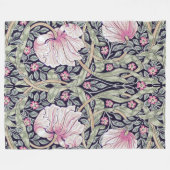 Pimpernel, William Morris Fleece Deken (Voorkant (Horizontaal))