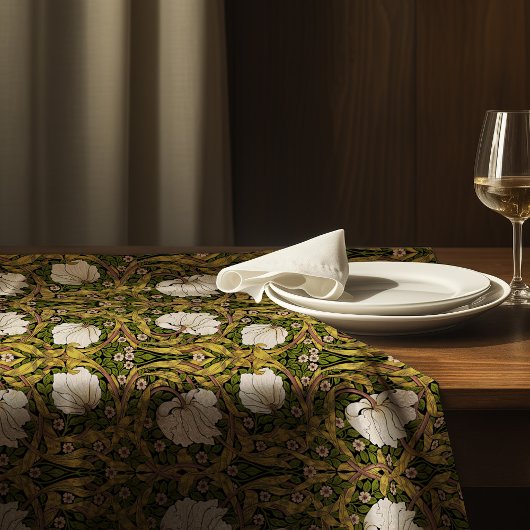 Pimpernel William Morris Floral Victoriaans Patter Tafelkleed