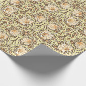 Pimpernel William Morris - Gold Brown Cadeaupapier (Hoek)