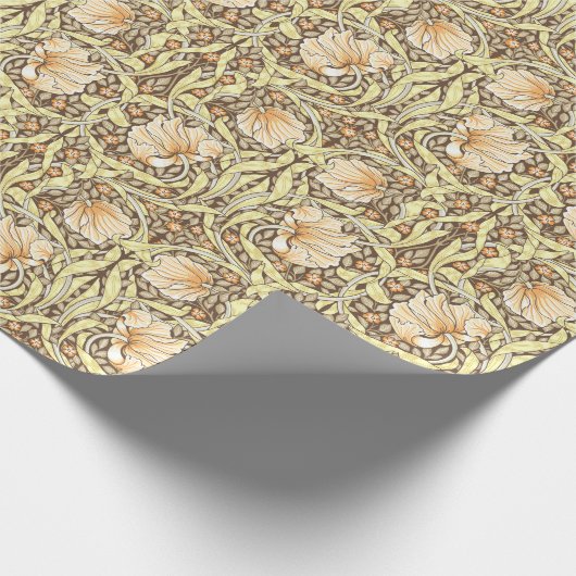 Pimpernel William Morris - Gold Brown Cadeaupapier (Hoek)