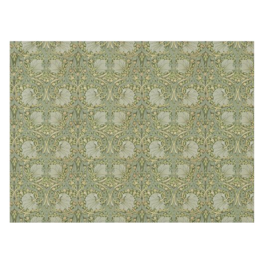 Pimpernel William Morris Green Gold Pattern Tafelkleed (Voorkant (Horizontaal))