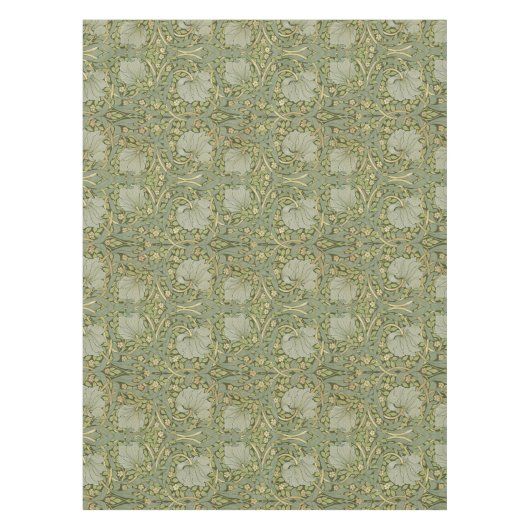 Pimpernel William Morris Green Gold Pattern Tafelkleed (Voorkant)