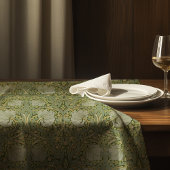 Pimpernel William Morris Green Gold Pattern Tafelkleed