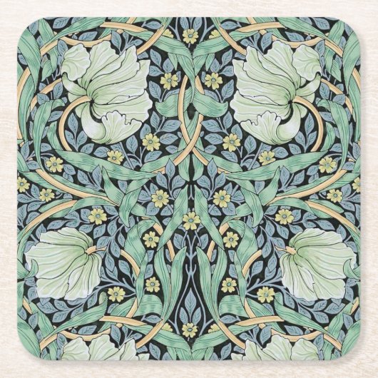 Pimpernel, William Morris Kartonnen Onderzetters (Voorkant)