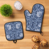 Pimpernel, William Morris Ovenwant & Pannenlap Set (Top down)