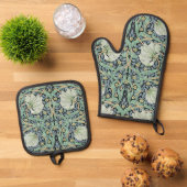 Pimpernel, William Morris Ovenwant & Pannenlap Set (Top down)