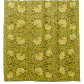 Pimpernel William Morris Pattern  Bloemen Douchegordijn (Voorkant)