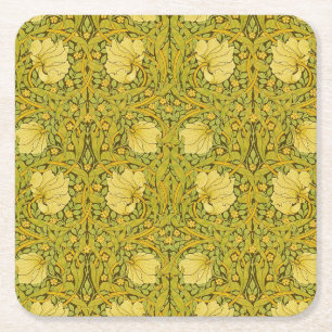 Pimpernel William Morris Pattern -  Bloemen Kartonnen Onderzetters