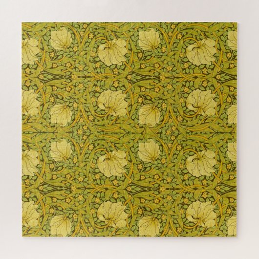 Pimpernel William Morris Pattern  Bloemen Legpuzzel (Horizontaal)