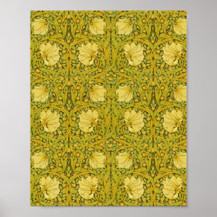 Pimpernel William Morris Pattern  Bloemen Poster