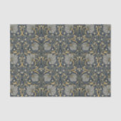 Pimpernel William Morris Pattern Victoriaans Tissuepapier (Voorkant)