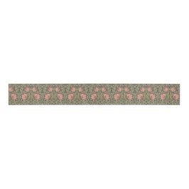 Pimpernel William Morris - SAGE PEACH Grosgrain Ri Lint