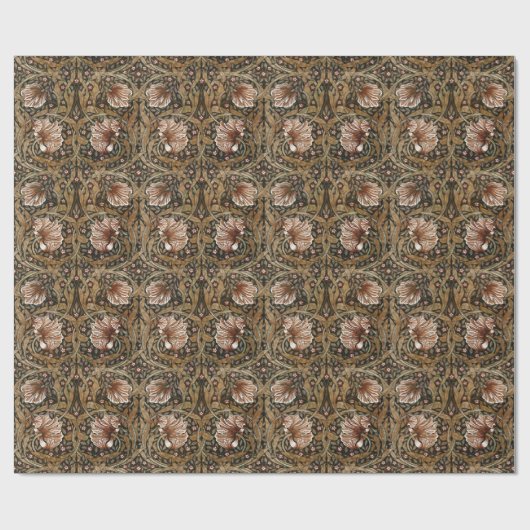 Pimpernel William Morris - Sepia Tanned Wrapping P Cadeaupapier (Vlak)