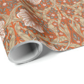 Pimpernel William Morris - Sinaasappel inpakpapier (Rol Hoek)