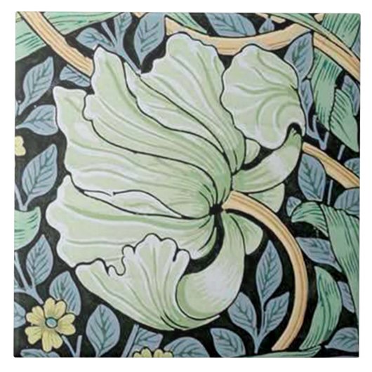 Pimpernel, William Morris Tegeltje (Voorkant)
