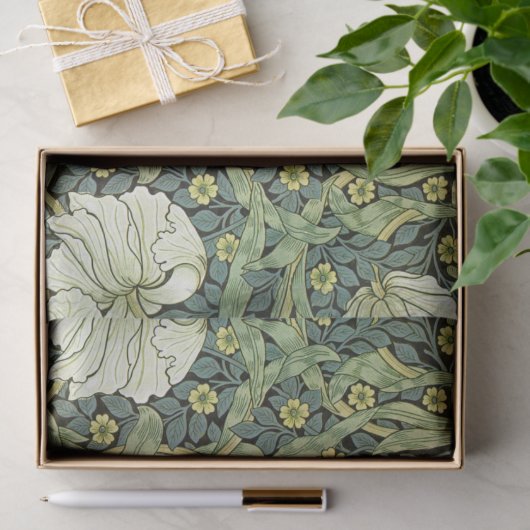 Pimpernel Yellow Flowers William Morris Tissuepapier (Geschenk)
