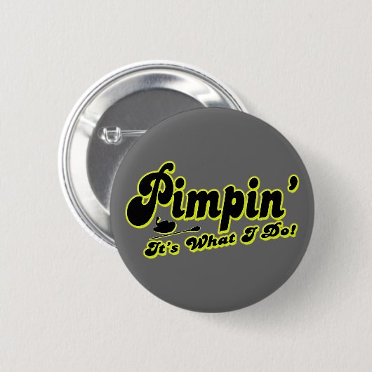 Pimpin' Button (Voorkant /achterkant)