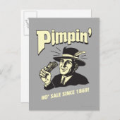 Pimpin': Ho Sale Briefkaart (Voorkant / Achterkant)