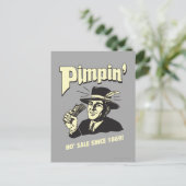 Pimpin': Ho Sale Briefkaart (Staand voorkant)