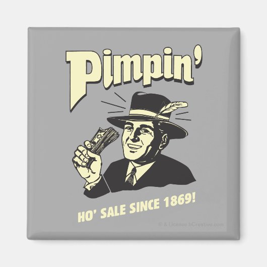 Pimpin': Ho Sale Magneet (Voorkant)