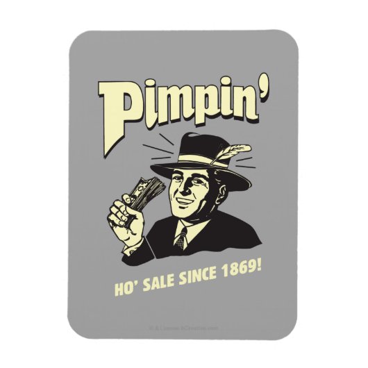 Pimpin': Ho Sale Magneet (Verticaal)