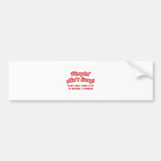 Pimpin is niet gemakkelijk.. chirurg bumpersticker
