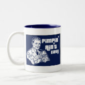 Pimpin'Ain't Easy Tweekleurige Koffiemok (Links)